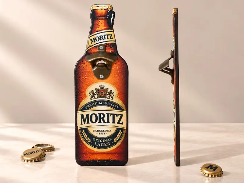Custom-Cut Bottle Opener